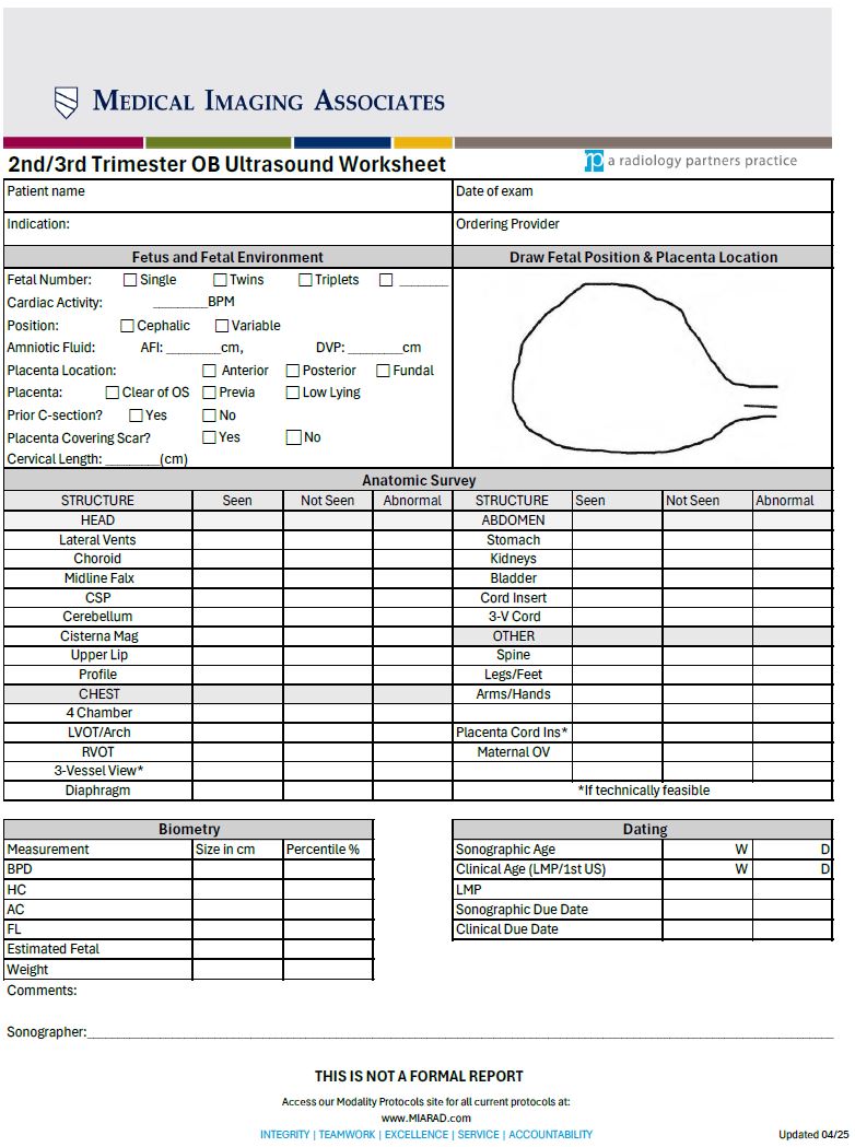 US 2nd-3rd Tri OB Worksheet